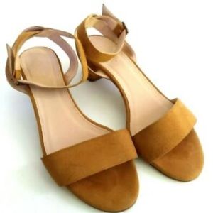 J.Crew Lottie Suede Sandals